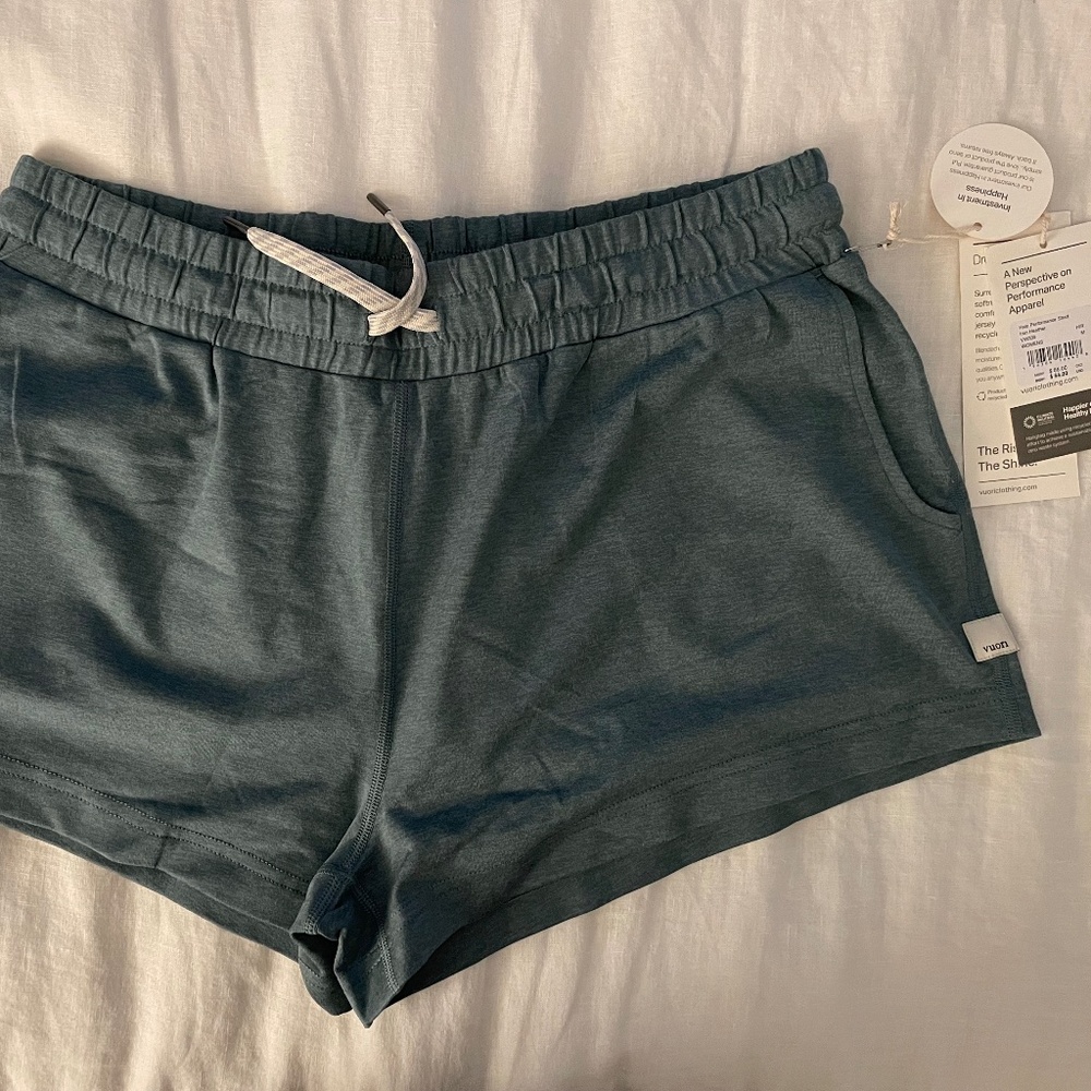 Vuori Halo Performance Short (M - iron heather)